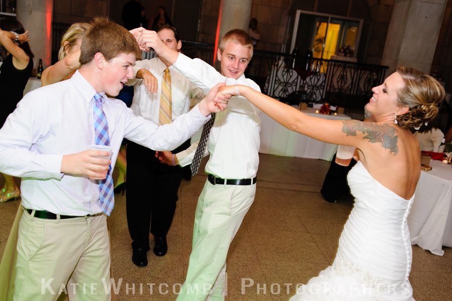 dancing with the bride