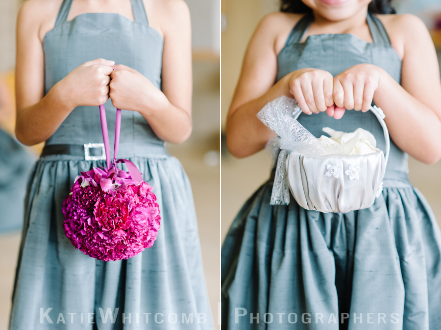 flower girl basket and flower ball