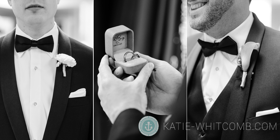 grooms details before the ceremony at grace united methodist church