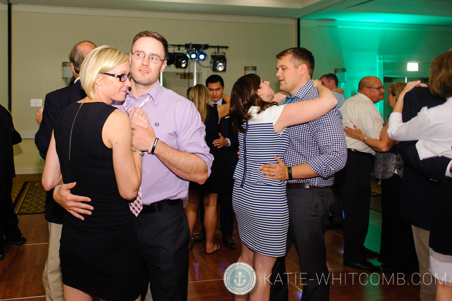 slow dances during a wedding reception at doubletree by hilton