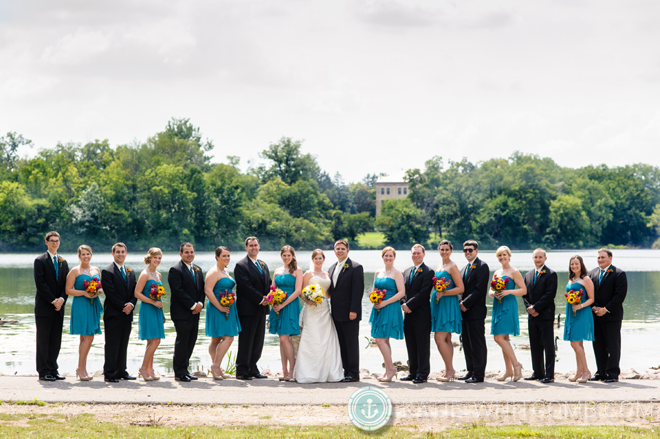 notre dame campus wedding pictures