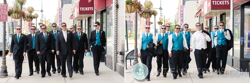 downtown south bend wedding pictures