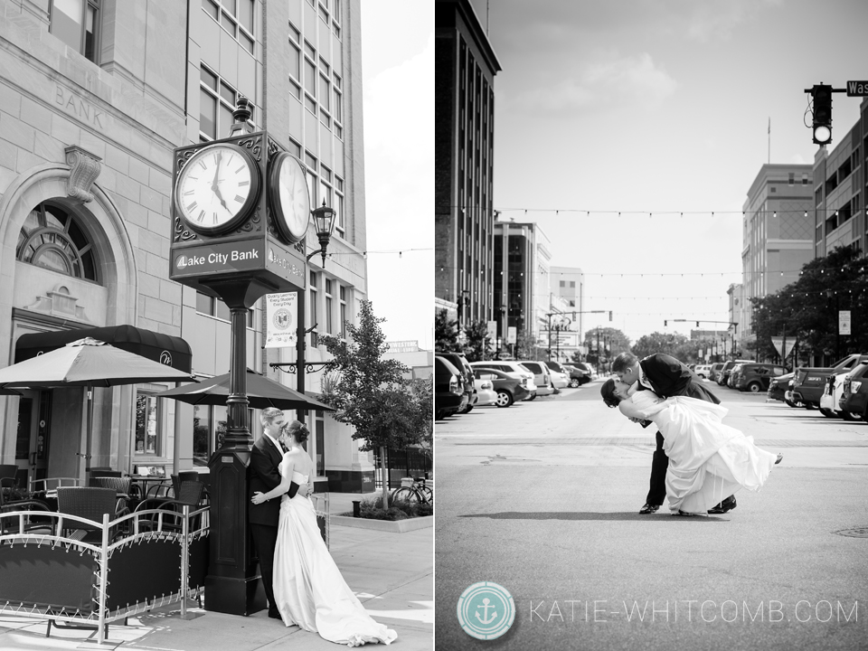 downtown south bend wedding pictures