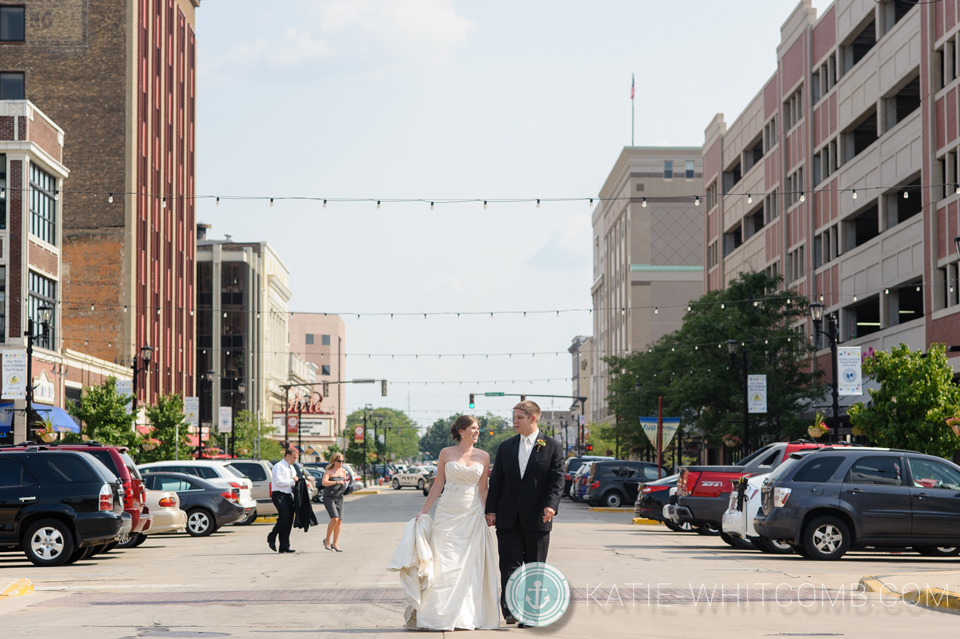 downtown south bend wedding pictures