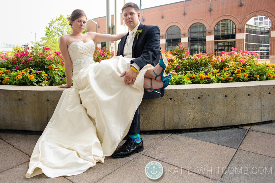 downtown south bend wedding pictures