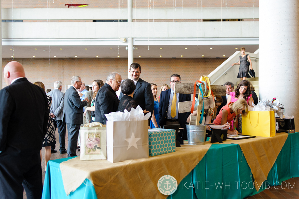 cocktail hour at wedding at century center