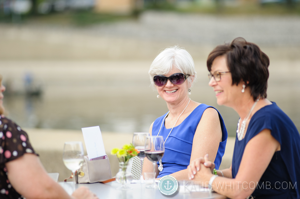 cocktail hour at wedding at century center