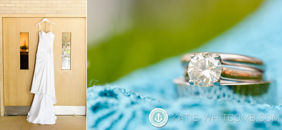 bride's details before her wedding ceremony at st matthews in south bend