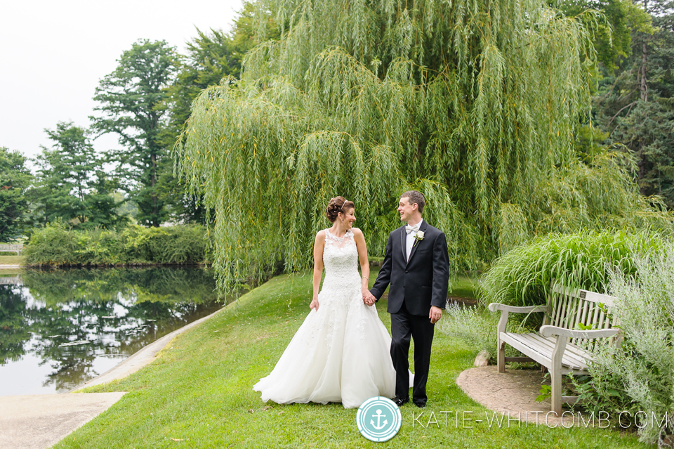 wedding portraits around st. mary's campus