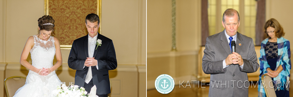 toasts at wedding reception at palais royale