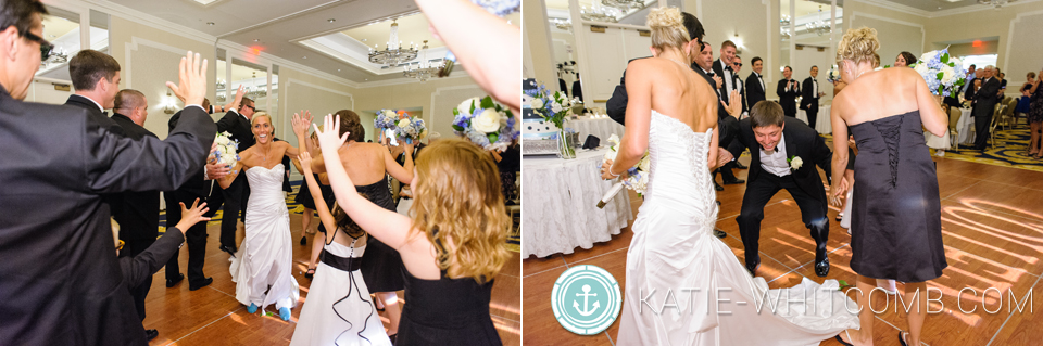 wedding reception at morris inn at notre dame