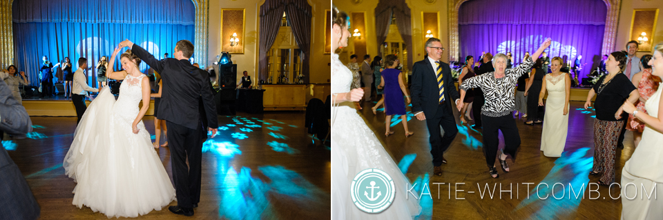 wedding reception at palais royale