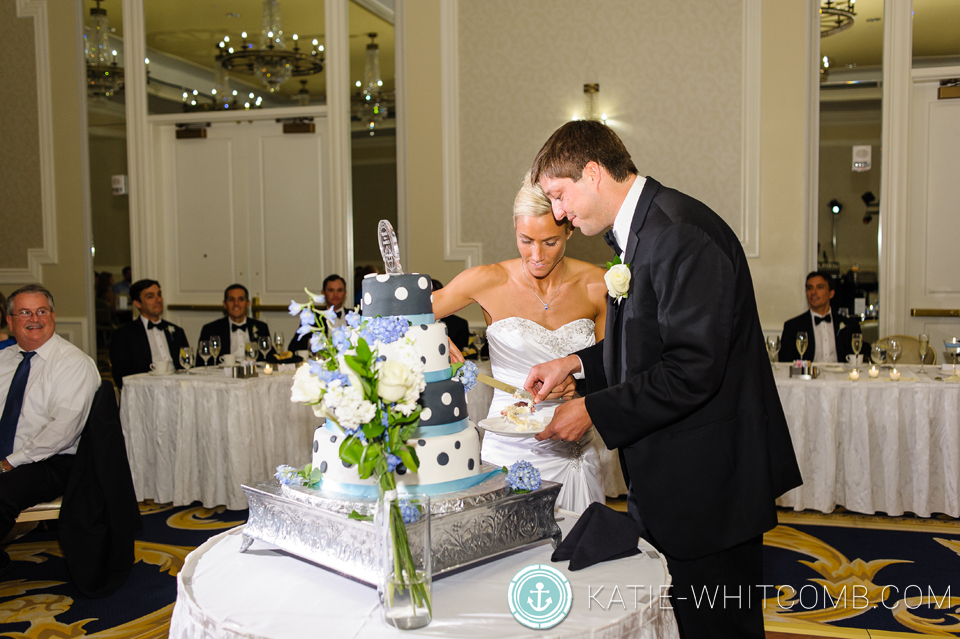 wedding reception at morris inn at notre dame