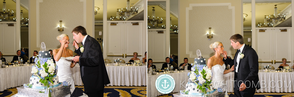 wedding reception at morris inn at notre dame
