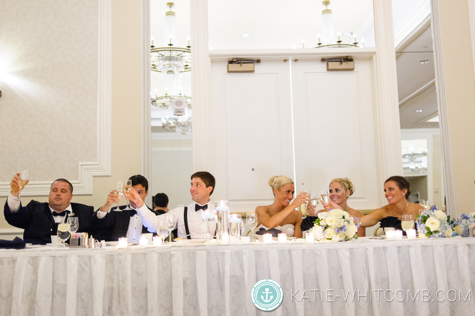wedding reception at morris inn at notre dame