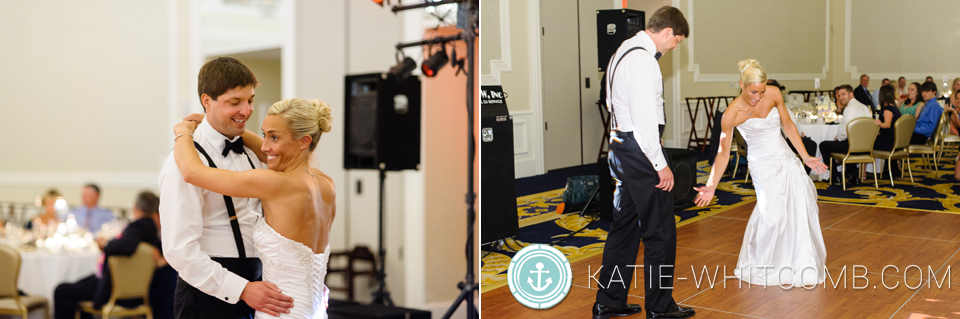 wedding reception at morris inn at notre dame