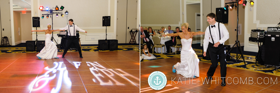 wedding reception at morris inn at notre dame