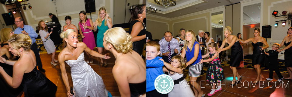 wedding reception at morris inn at notre dame