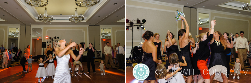 wedding reception at morris inn at notre dame