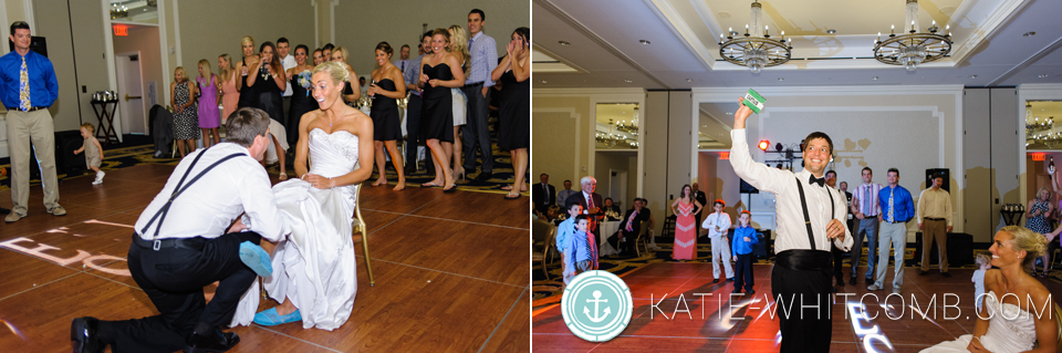 wedding reception at morris inn at notre dame