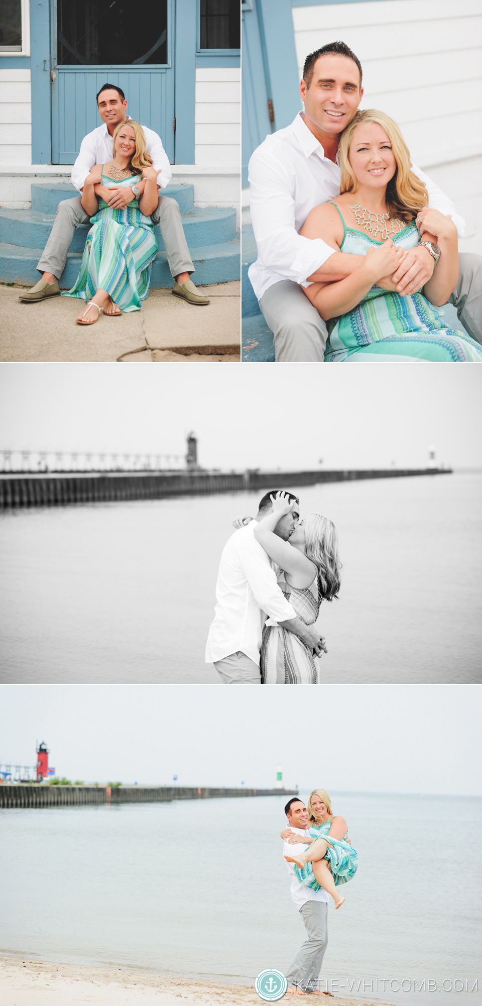 North Beach South Haven Engagement Session