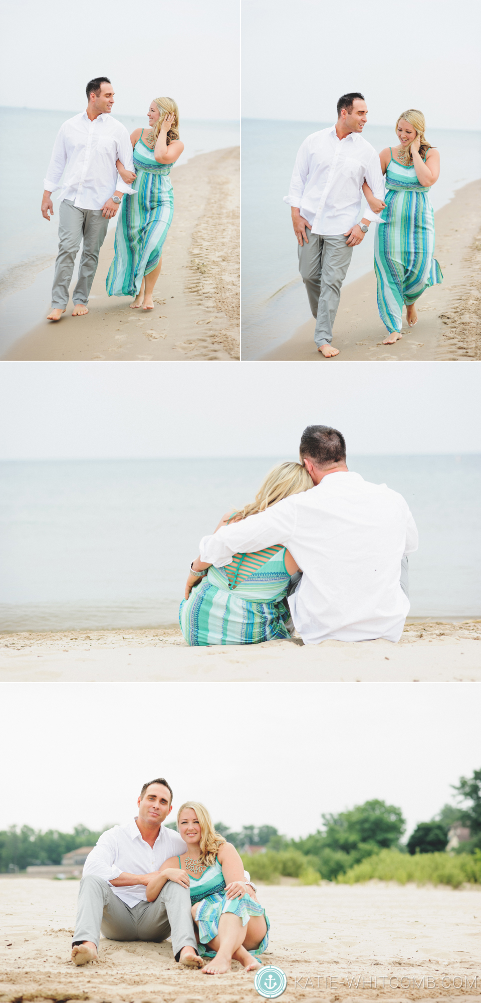 North Beach South Haven Engagement Session