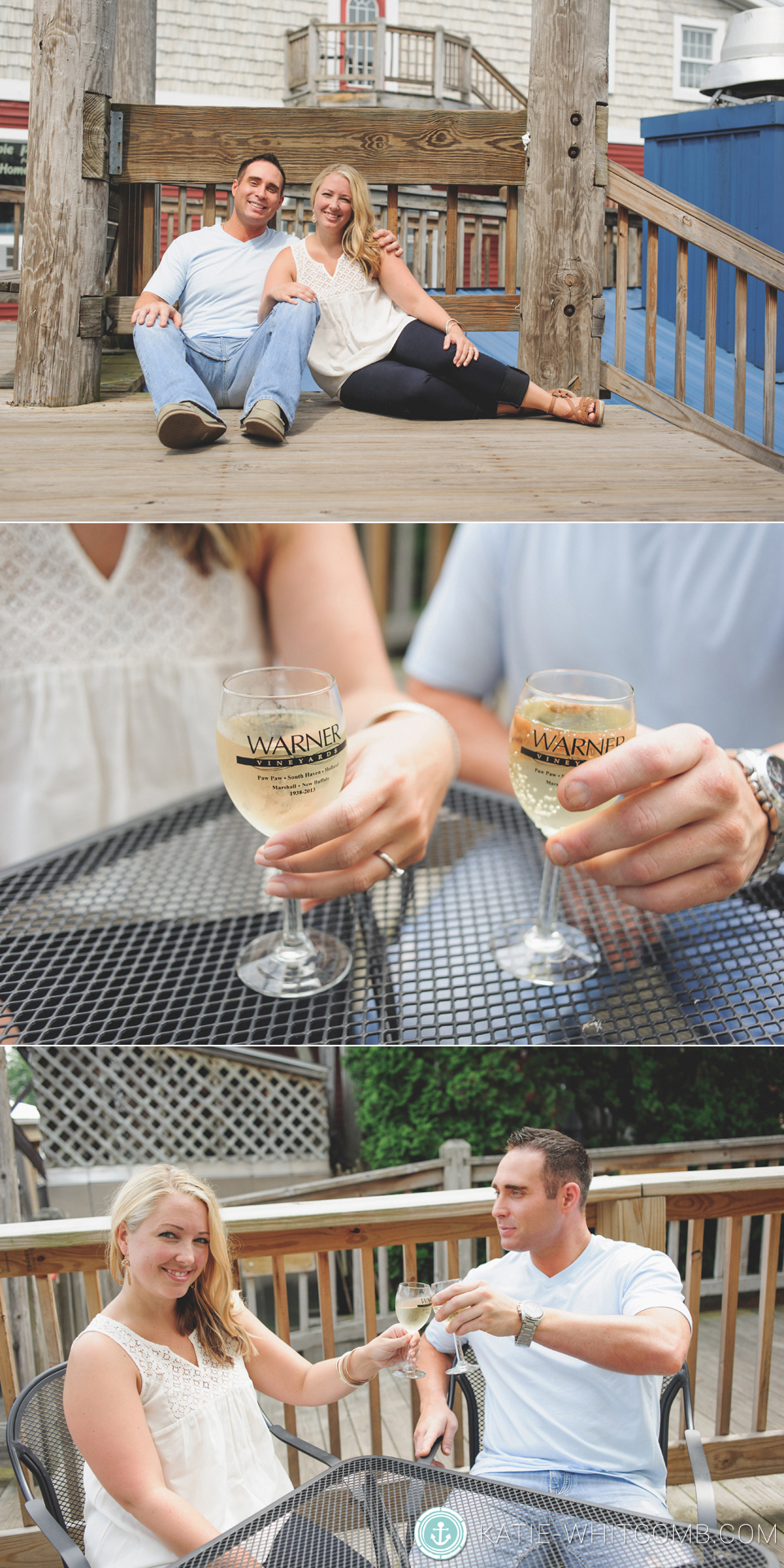 Downtown South Haven Engagement Session