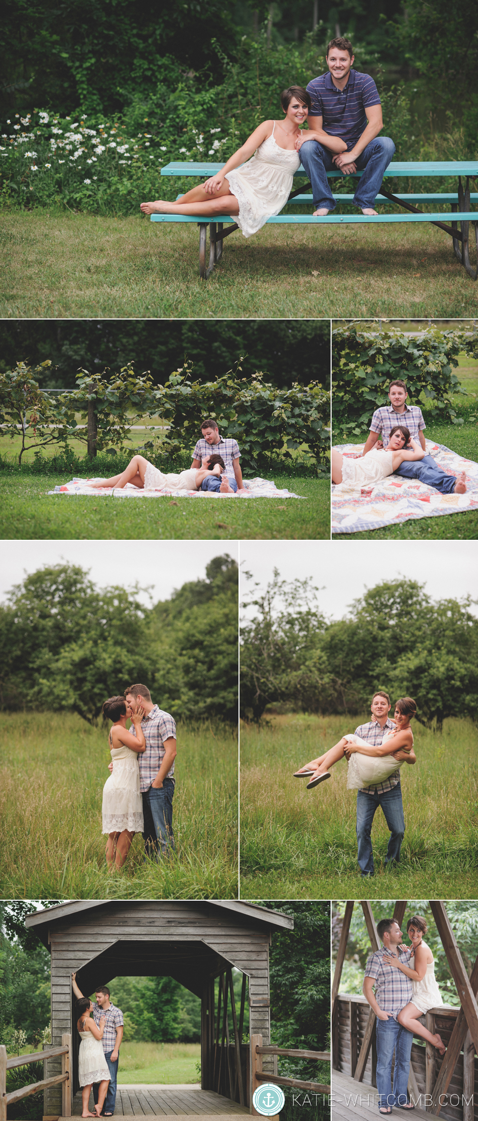 Rustic Engagement Session at St. Patrick's Park