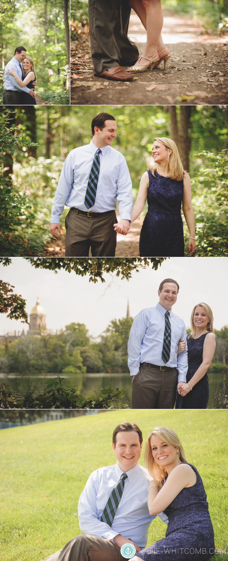 Notre Dame Engagement Session