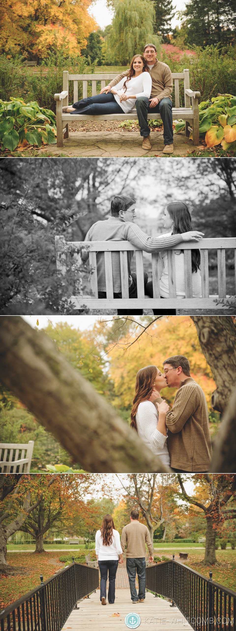 fall engagement session on St. Mary's Campus