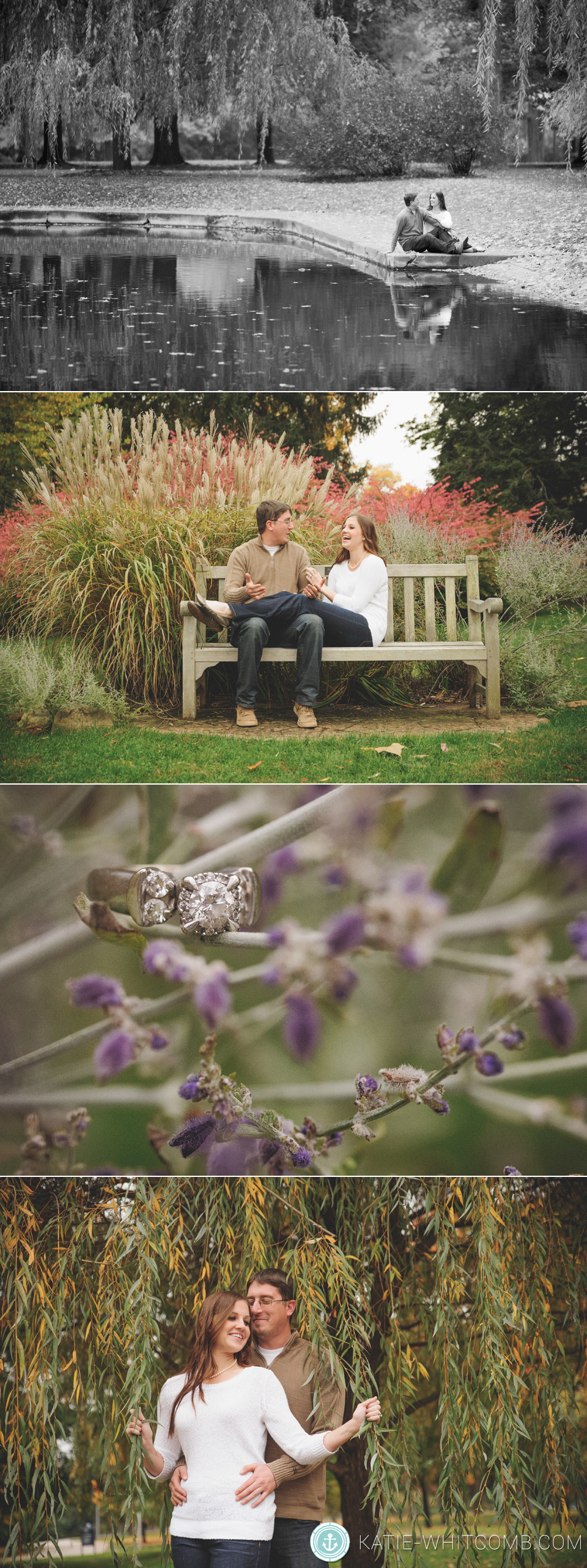 fall engagement session on St. Mary's Campus