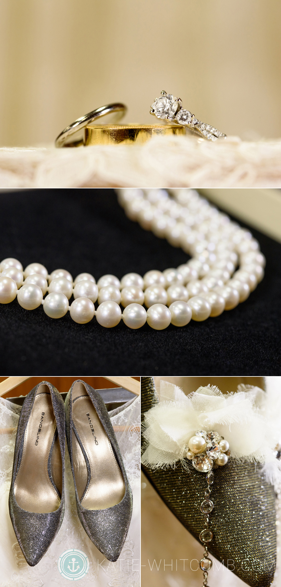 Bride's wedding details for her Allen County Courthouse Wedding