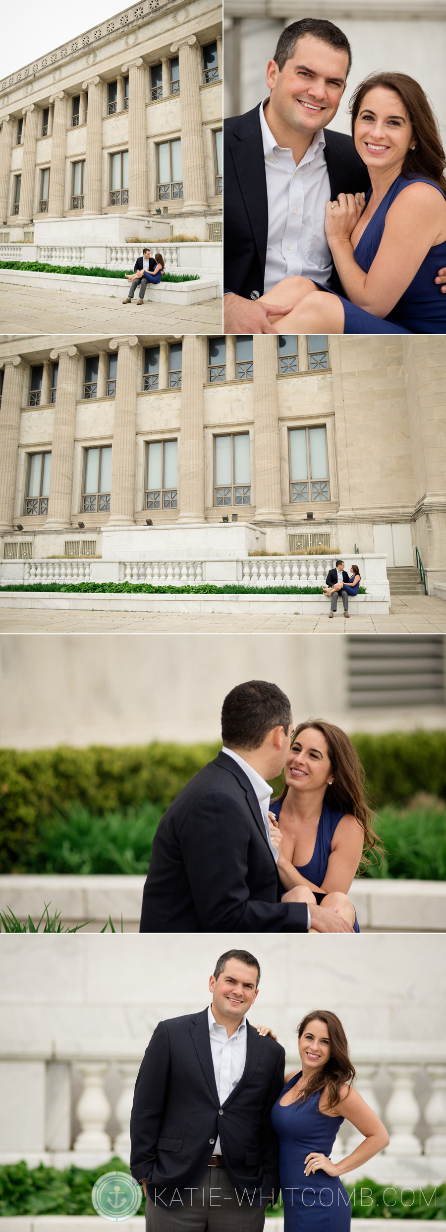 Chicago Engagement Session around Museum Campus