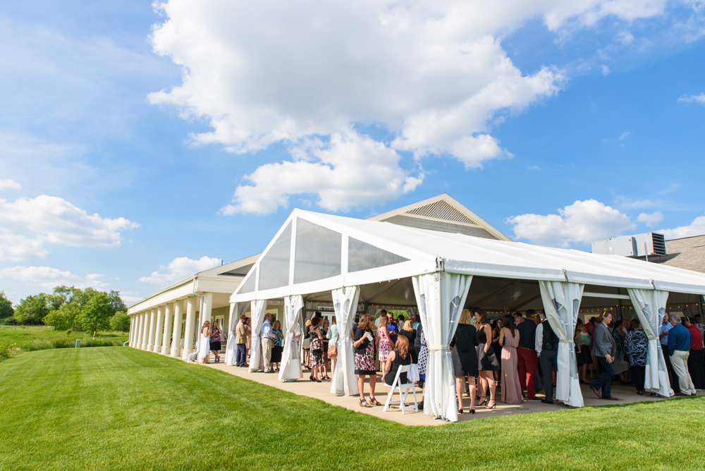 blush mint wedding reception details blue heron