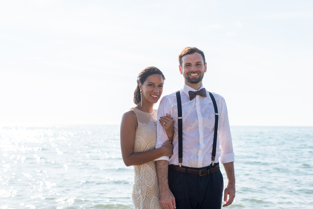 South Haven Private Beach Tropical Inspired Styled Wedding