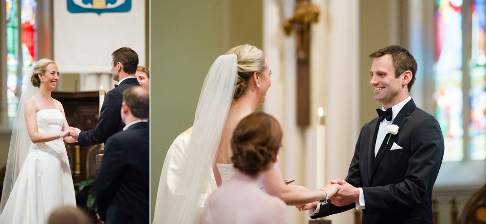 Notre Dame Basilica Blue Heron Wedding