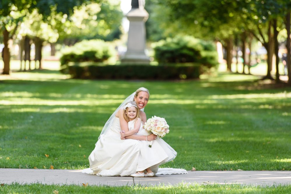 Notre Dame Basilica Blue Heron Wedding