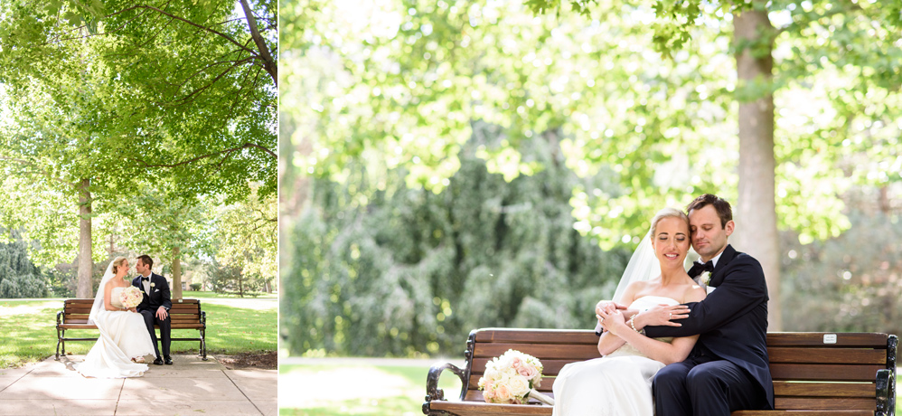 Notre Dame Basilica Blue Heron Wedding