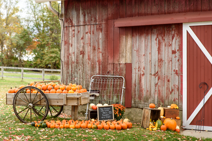 Patchwork Quilt Inn fall barn wedding middlebury indiana