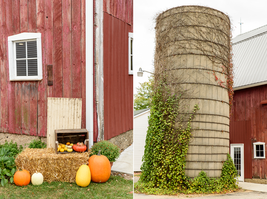 Patchwork Quilt Inn fall barn wedding middlebury indiana