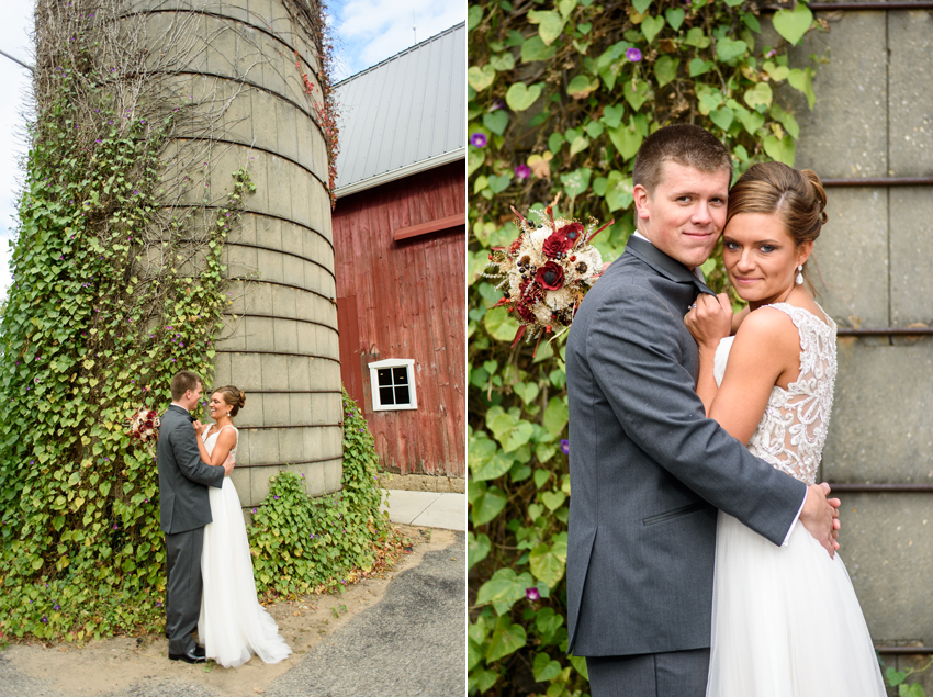 Patchwork Quilt Inn fall barn wedding middlebury indiana