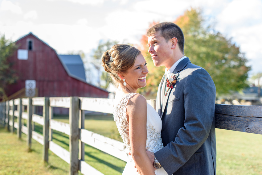 Patchwork Quilt Inn fall barn wedding middlebury indiana