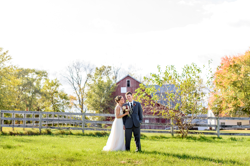 Patchwork Quilt Inn fall barn wedding middlebury indiana