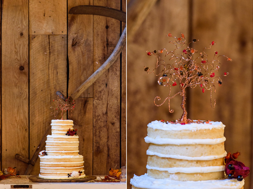 Patchwork Quilt Inn fall barn wedding middlebury indiana