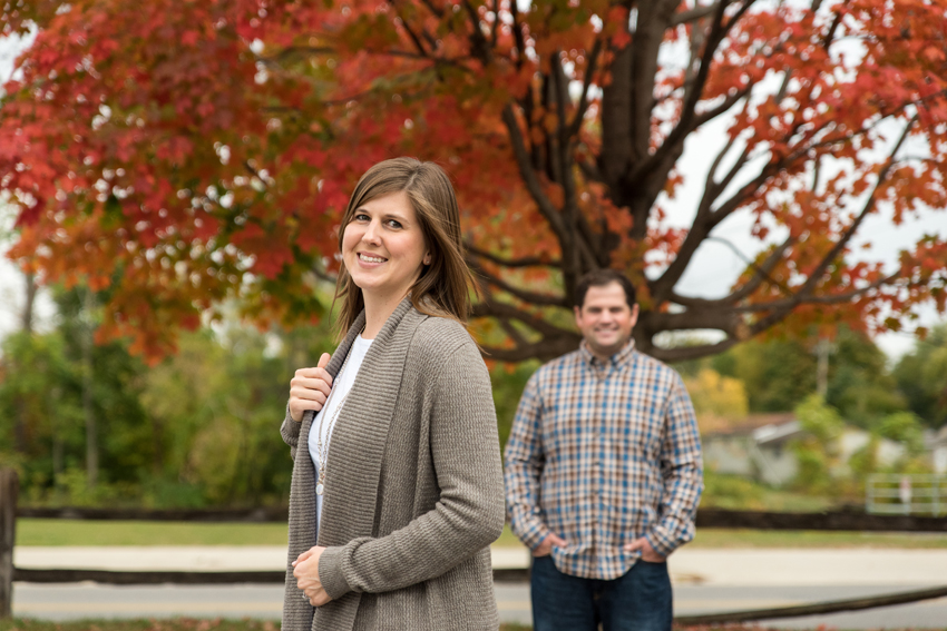 Goshen Old Bag Factory Fall Engagement Session