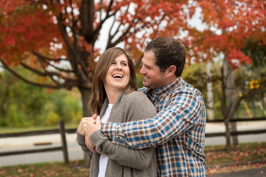 Goshen Old Bag Factory Fall Engagement Session