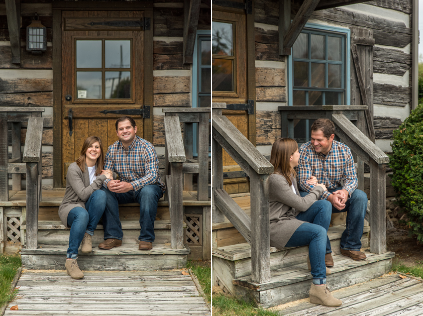 Goshen Old Bag Factory Fall Engagement Session