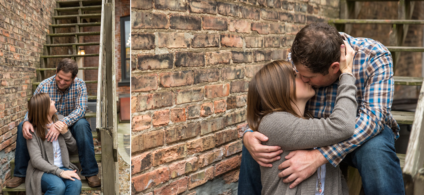 Downtown Goshen Fall Engagement Session