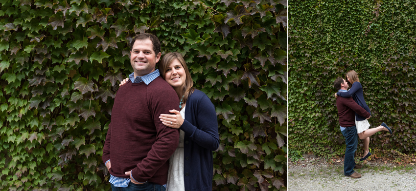 Downtown Goshen Fall Engagement Session