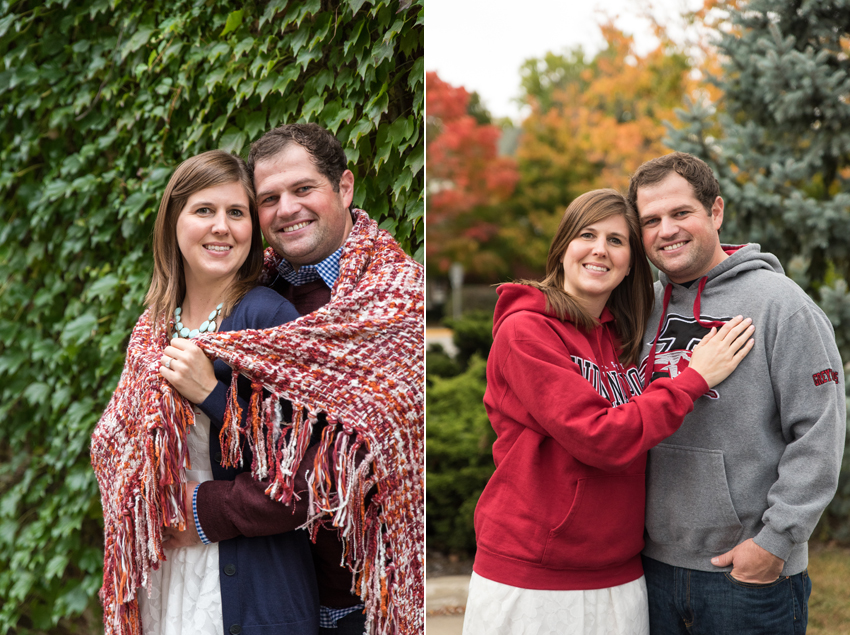 Downtown Goshen Fall Engagement Session